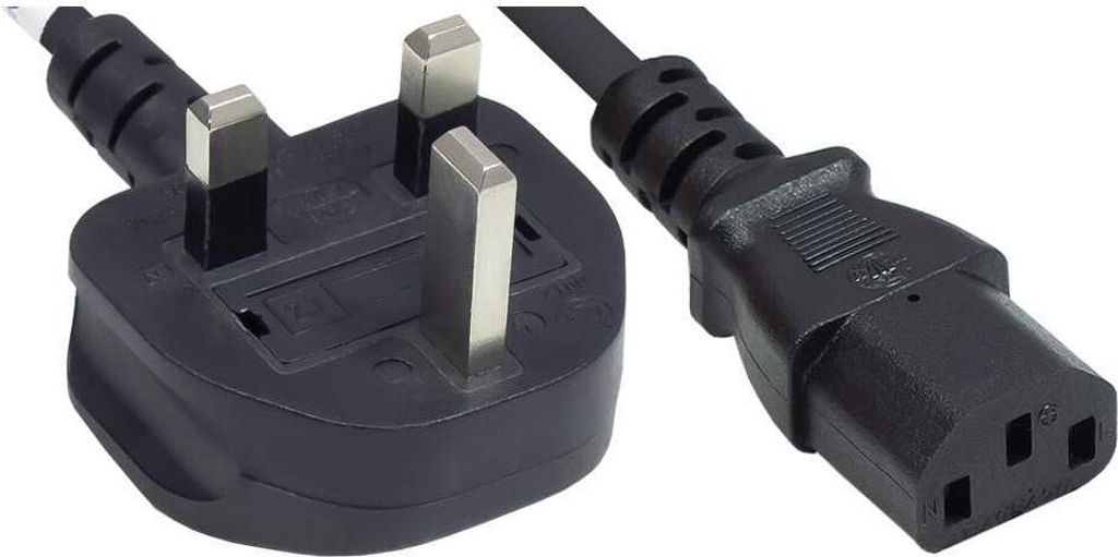 Manhattan Stromkabel - IEC 60320 C13 bis BS 1363 (M)
