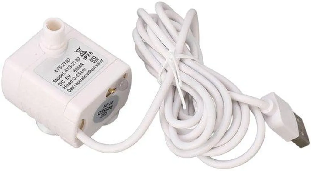 Distributeur d'eau automatique pour chat moteur 5V ultra silencieux