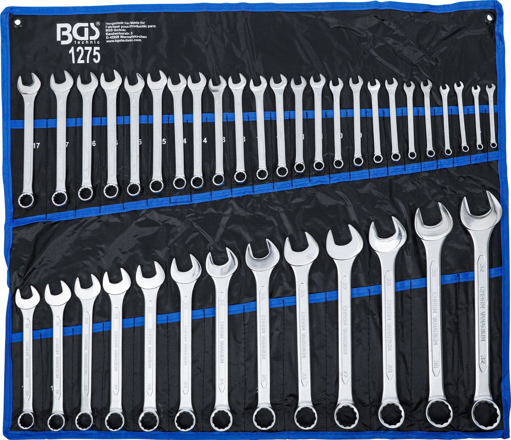 BGS technic Combination Spanner Set, 5,77 kg Obrázek produktu 