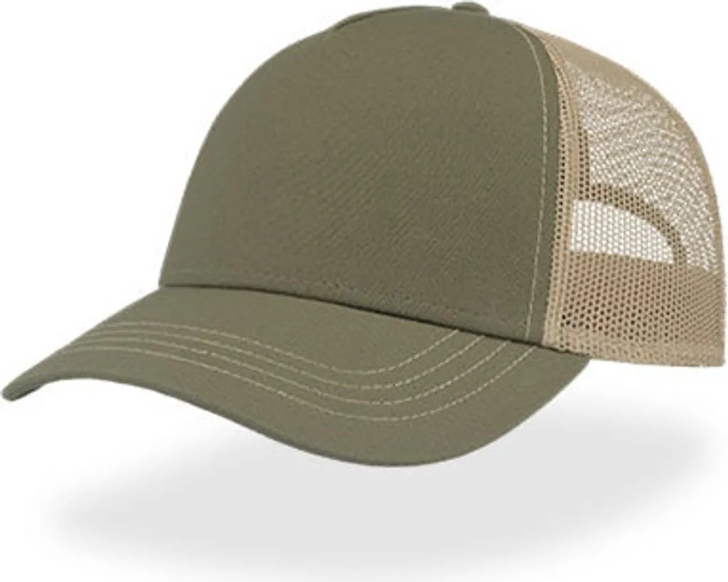 Atlantis RACS Rapper Canvas Cap - Cappellino Trucker Riciclato Olive