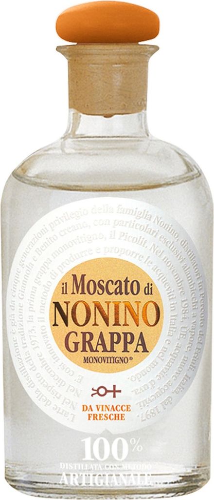 Nonino Distillatori Grappa Il Moscato Monovitigno Friuli - Grappa Nonino NV Grappa ( 1 x 0.1 L )
