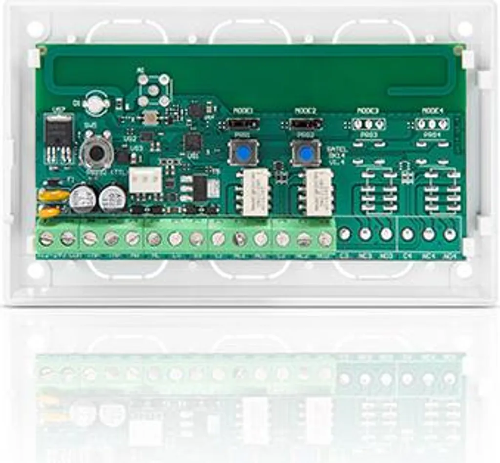 Satel RK-1K Kit Récepteur Alarme 433MHz Anti-Interférence 12V Blanc