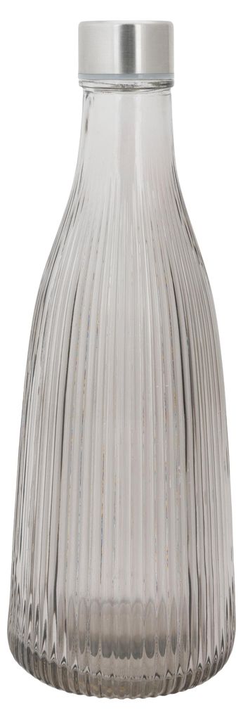 COSY & TRENDY Flasche Atla 1l H28 cm grey 6 Stück Produktbild 