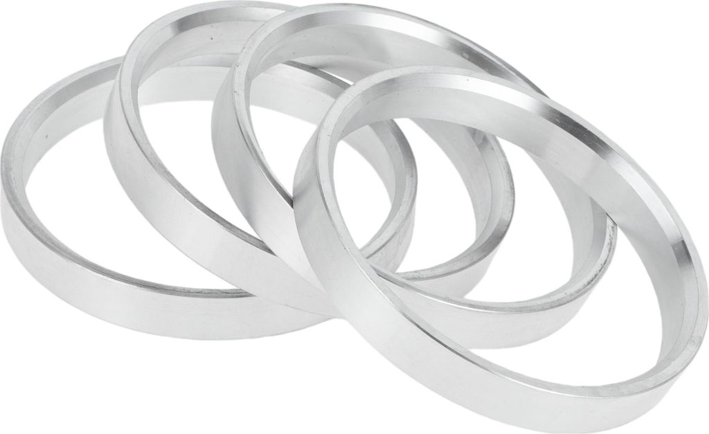 Hubzentrische Ringe, 67,1 mm ID auf 75,1 mm OD Fahrzeugradnabenringe aus Aluminiumlegierung, 4 Stück