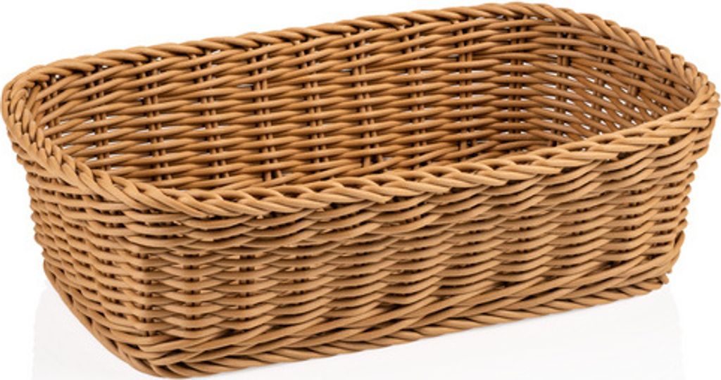 8x  Korb beige Gastro 31 x 21 x 9 cm, Polypropylen Produktbild 