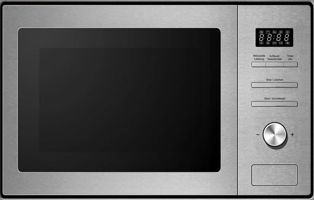 Micro-ondes encastrable 800W PKM MW820-EBM pour cuisine équipée inox