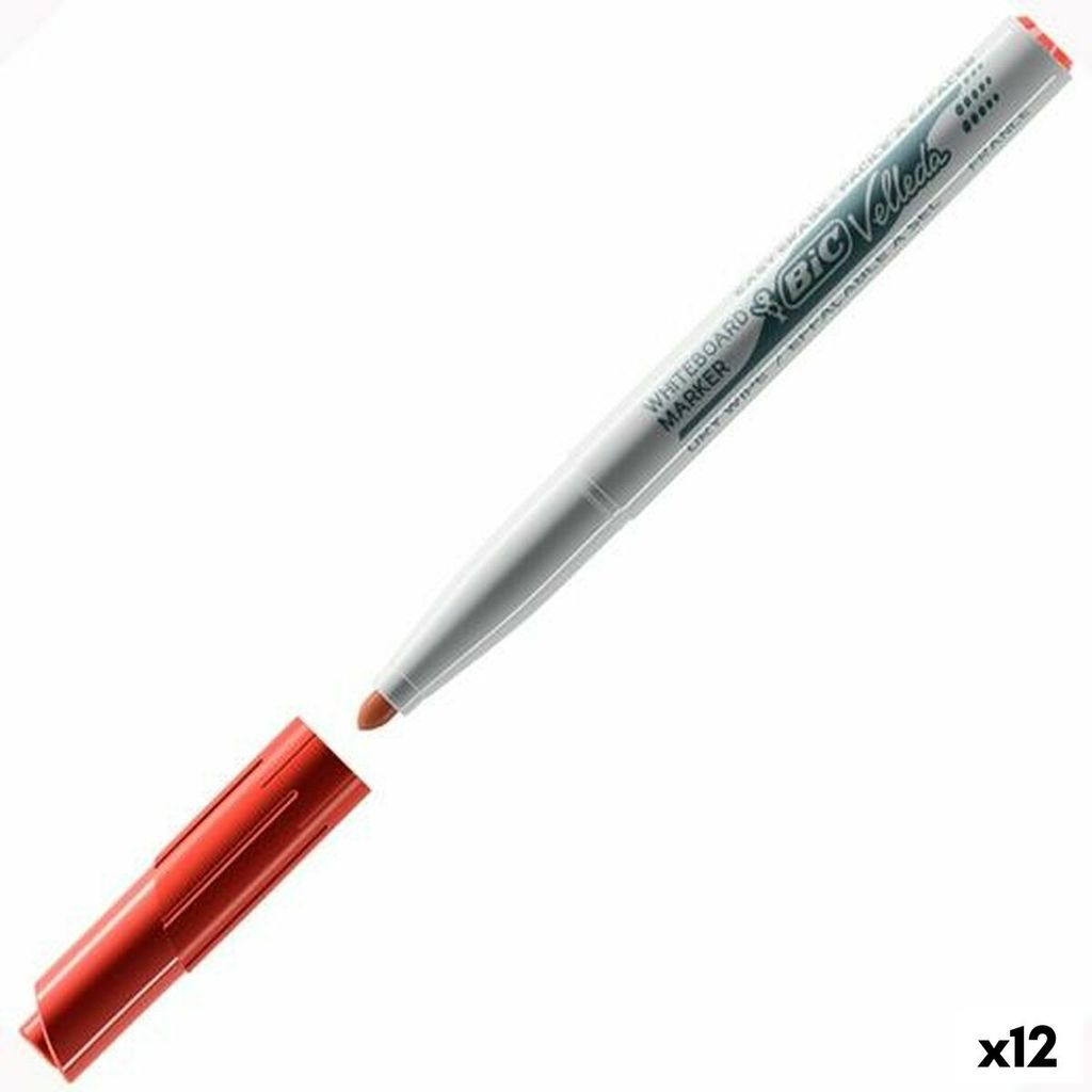 BIC Whiteboard Marker Velleda Medium 1741 rot