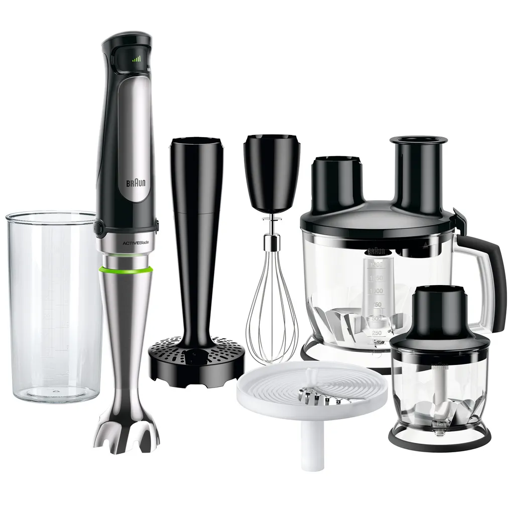 Mixer sans effort avec le mixeur plongeant Braun MQ7087X MultiQuick 7