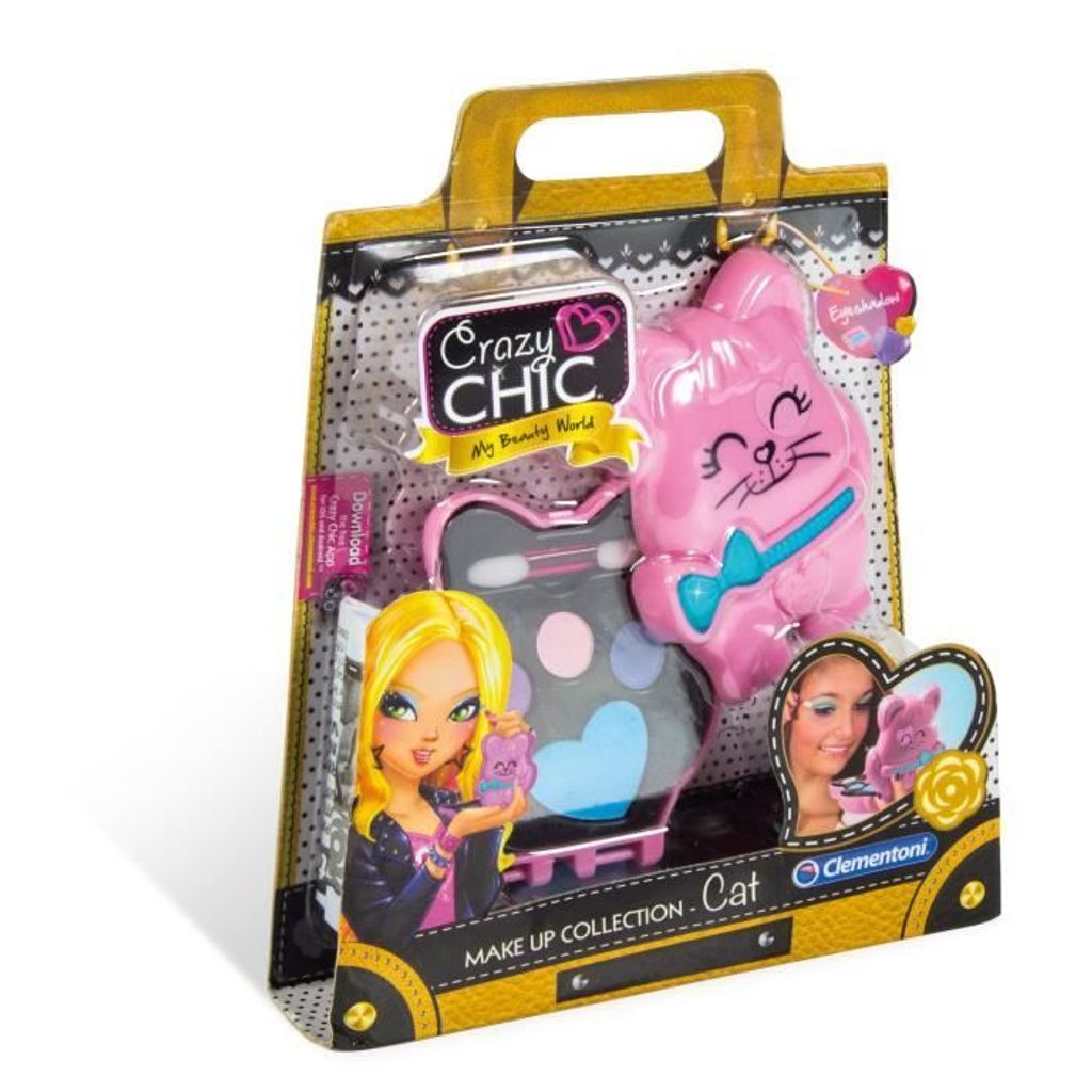 Clementoni Make-Up Kollektion Katze, Make-up-Set für Kinder, 6 Jahr(e), Pink
