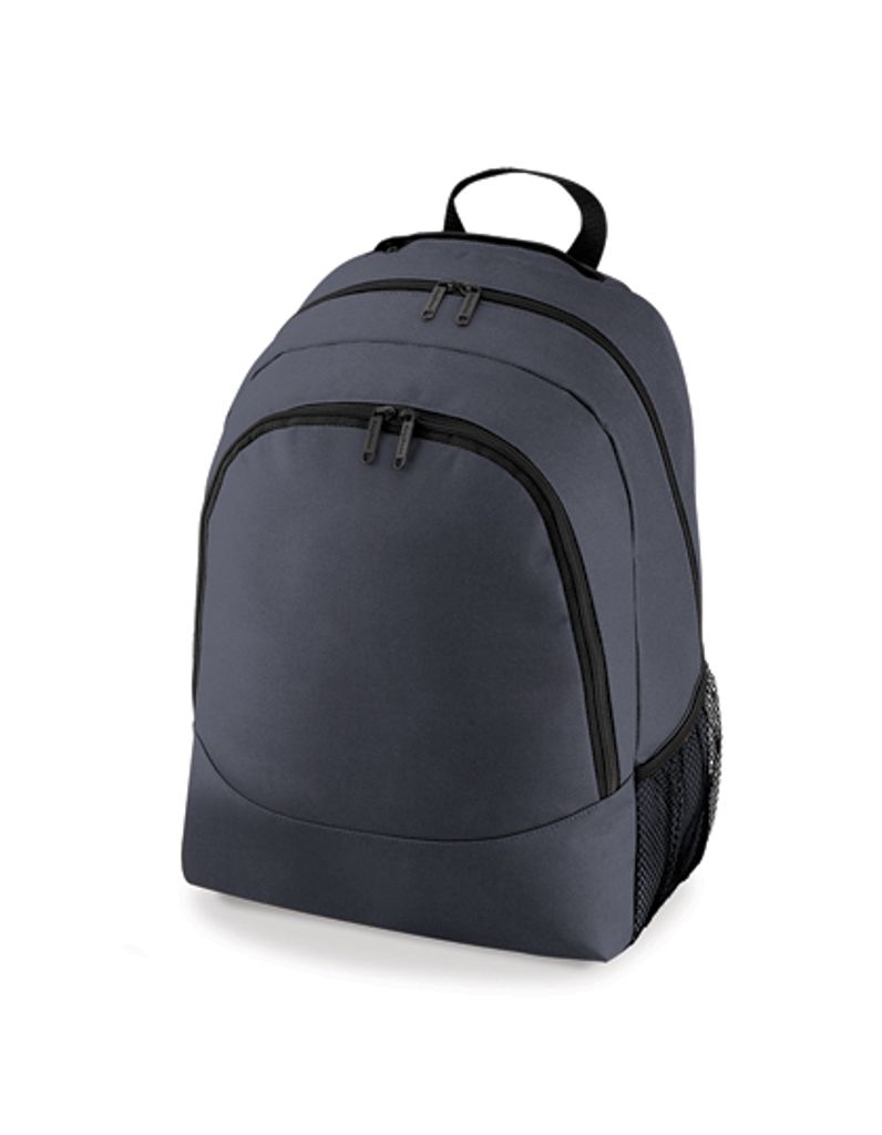 BagBase BG212 | Universal Backpack / Rucksack | 30 x 42 x 20 cm - Farbe: Graphite Grey - Größe: 30 x 42 x 20 cm