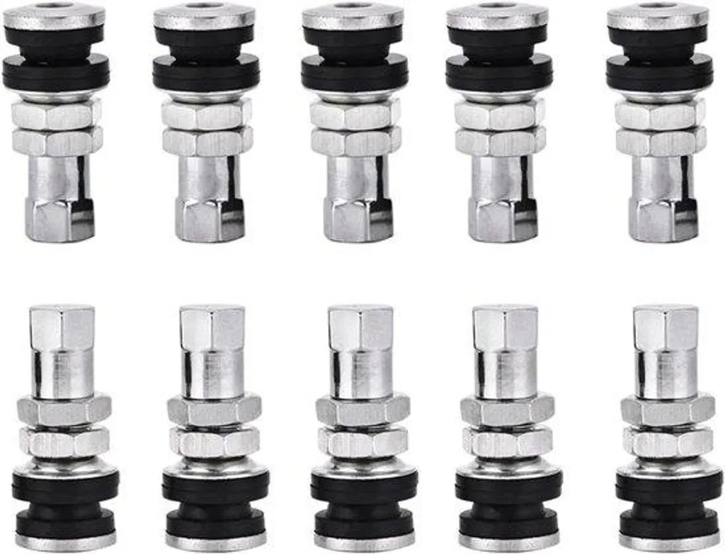 Kit de 10 valves pour pneu de voiture et moto idéal pour l'entretien auto