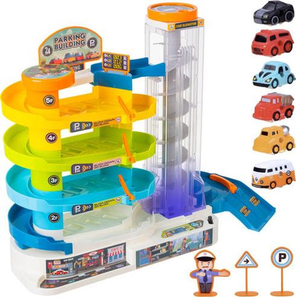 Interaktives 5-stöckiges Parkhaus mit Aufzug