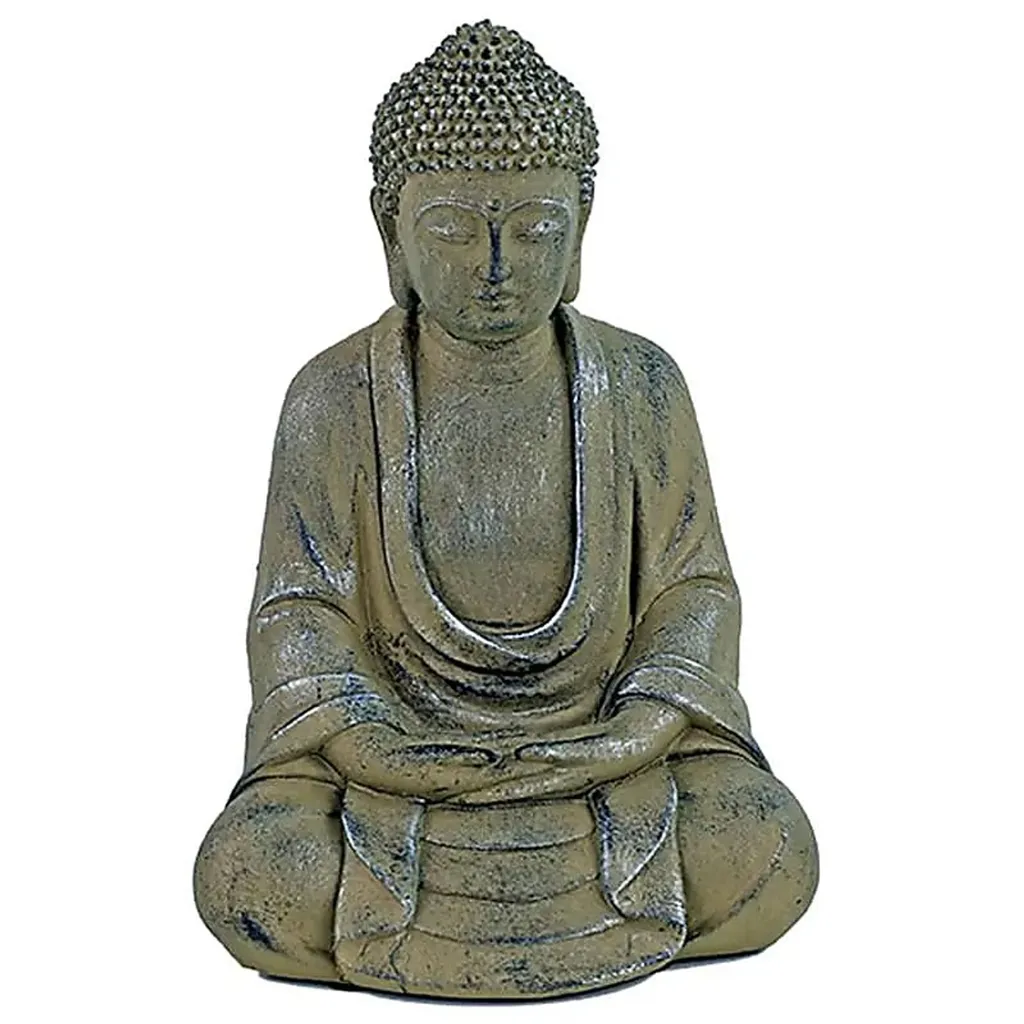 Statue Bouddha Amithaba Japon 24cm - Apaisez votre Déco avec ce Totem
