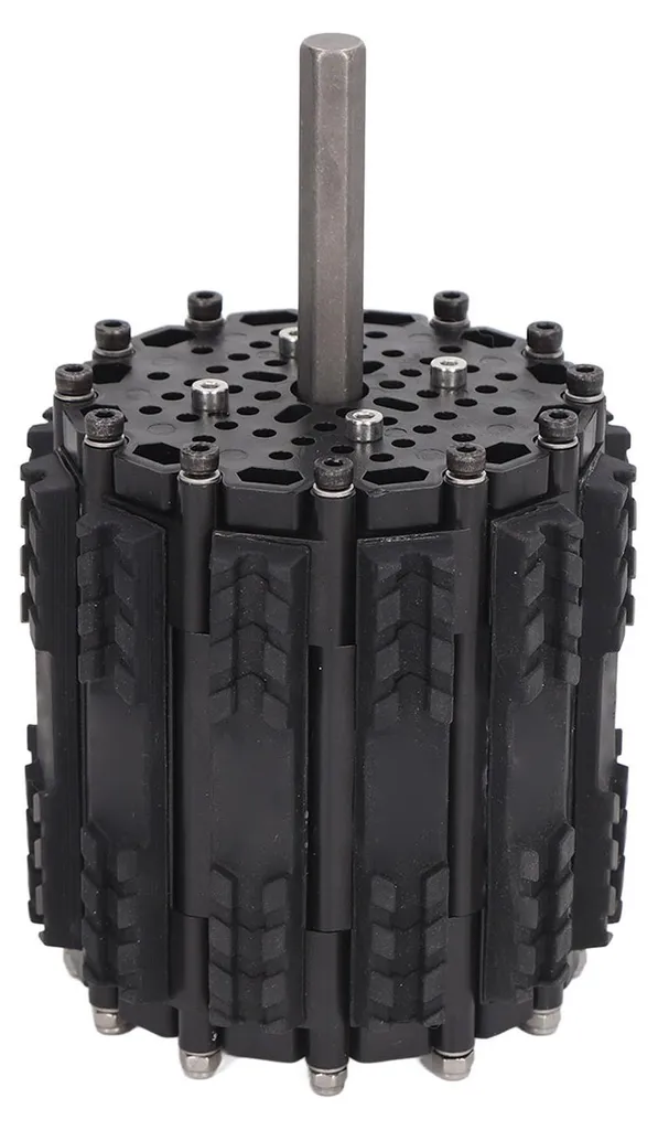 Pignon caoutchouc POM 112,1mm - Largeur 124mm pour chaîne industrielle
