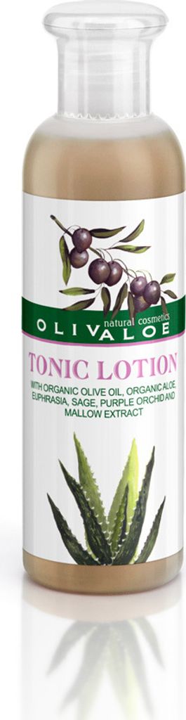 OLIVALOE 00151 - TONIC LOTION - Gesichtswasser 200ml, anregend belebend, Naturkosmetik