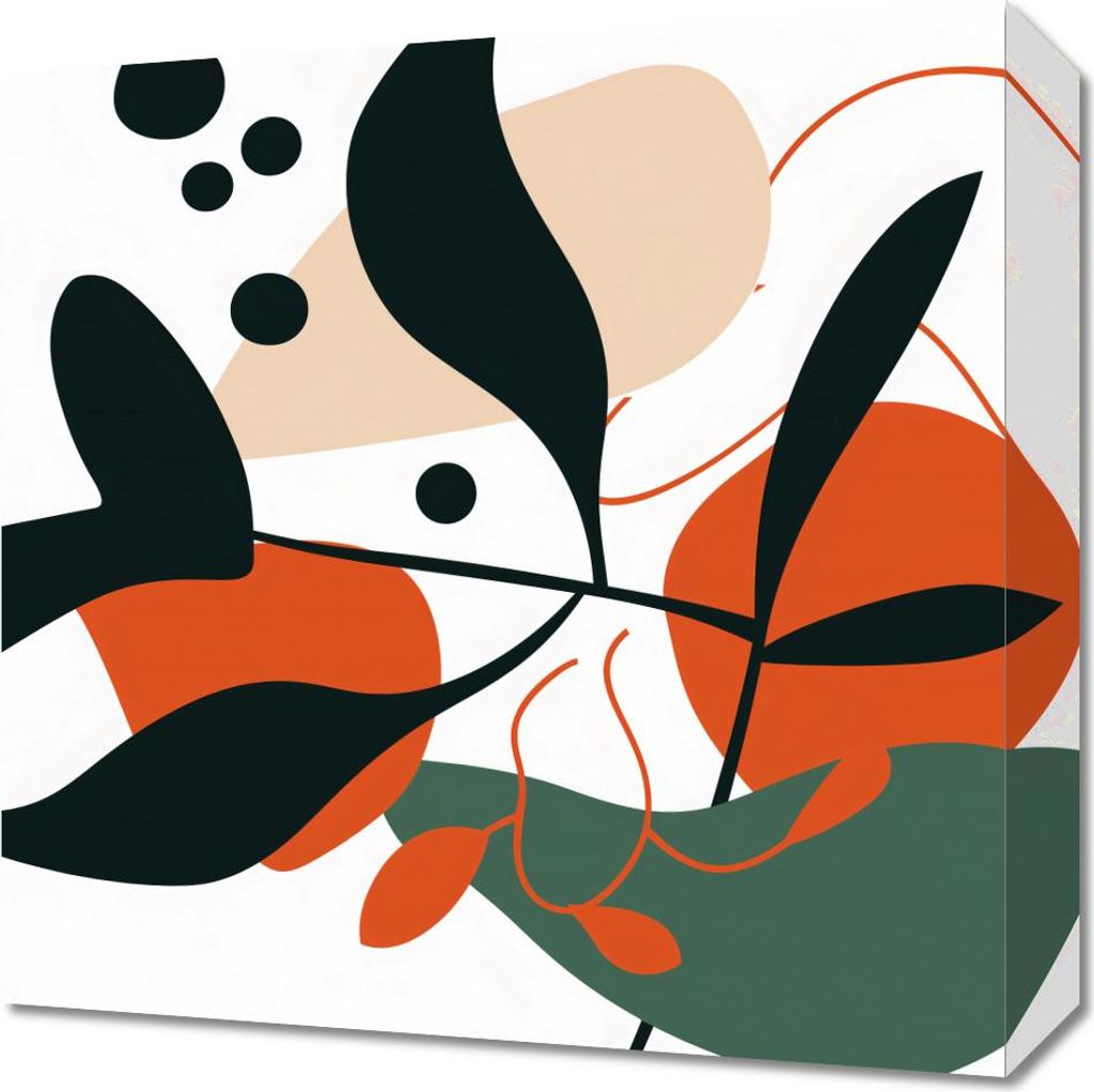 Bild 40x40cm Schrei der Natur