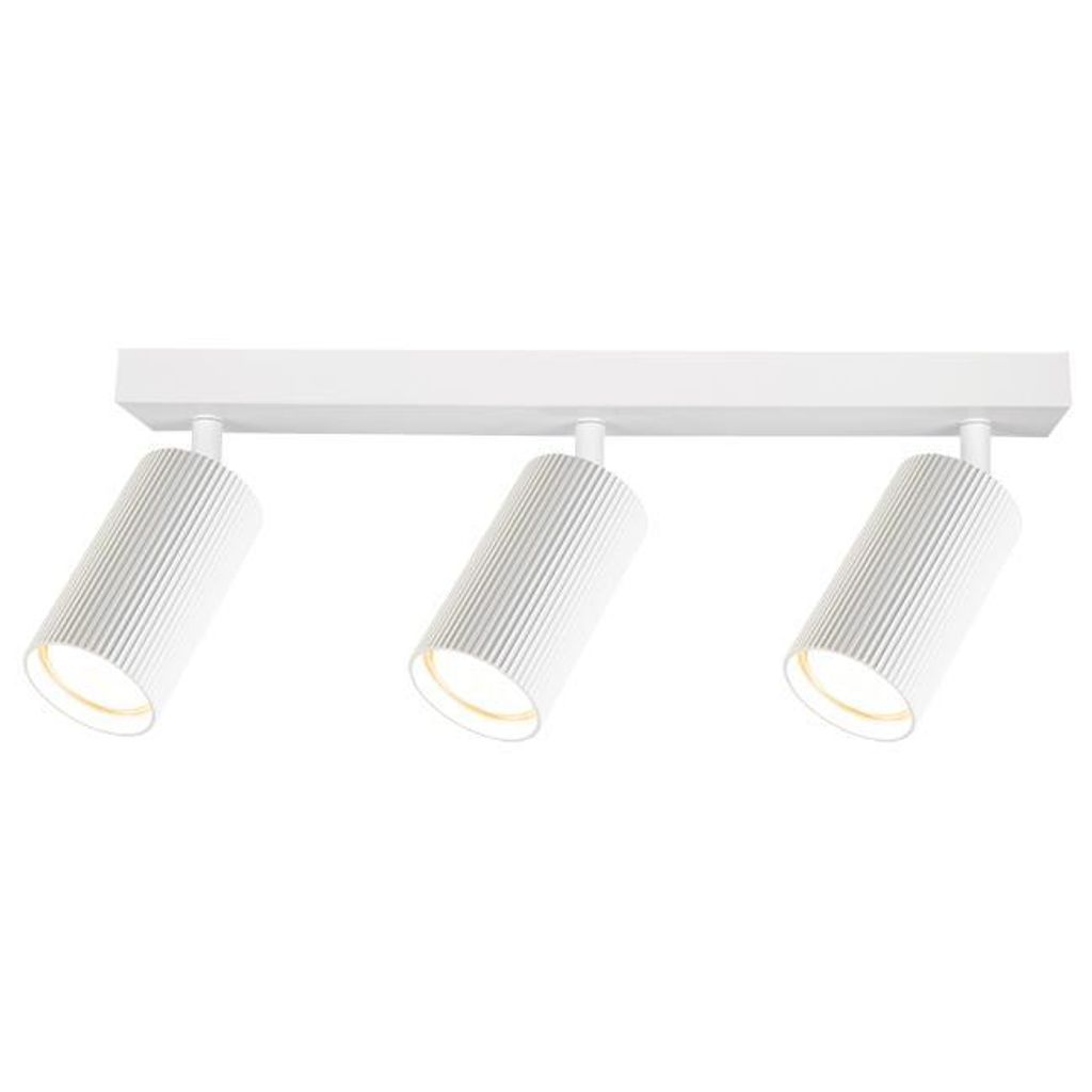 MasterLED LED Deckenstrahler - GU10, 3 flammig, Weiß, schwenkbar - Moderne verstellbare LED Deckenleuchte für das Wohnzimmer