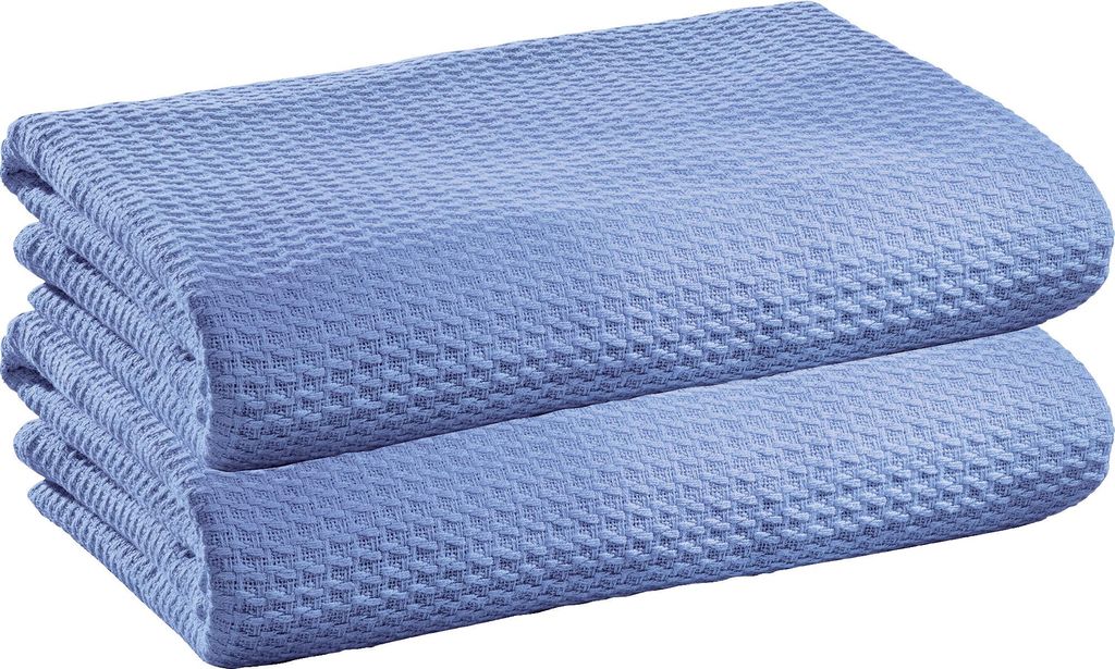 Erwin Müller Sommerdecke Siena" 2er-Pack hellblau 100x150 Produktbild 