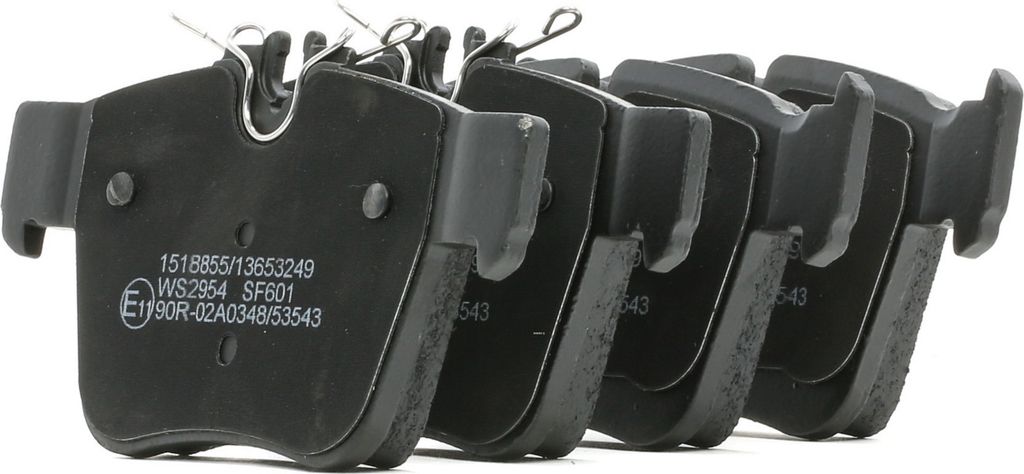 RIDEX Bremsbeläge Satz Hinten passend für MERCEDES-BENZ C-Klasse T-modell (S205) 402B1319