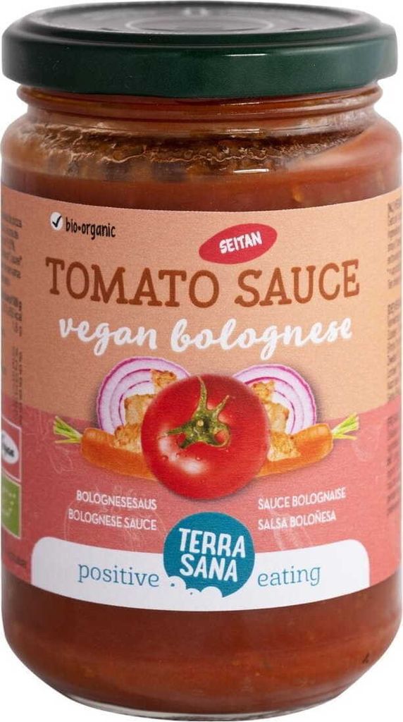 VEGETARISCHE SAUCE BOLOGNESE 300 g - TERRASANA