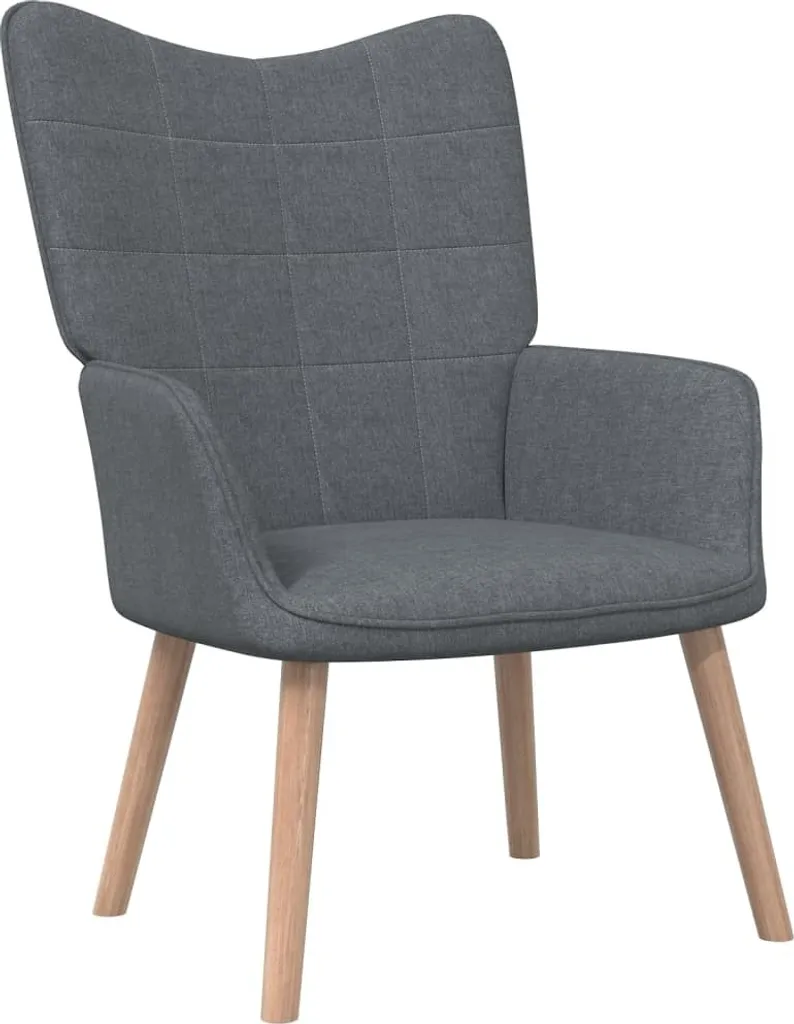 SYFAX™ Poltrona Relax Grigio Scuro in Tessuto