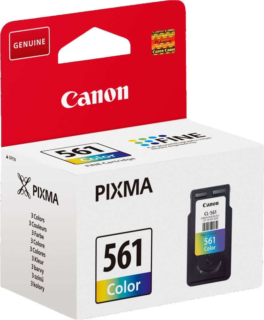 Trojfarebný patrón Canon CL-561 Obrázok produktu 