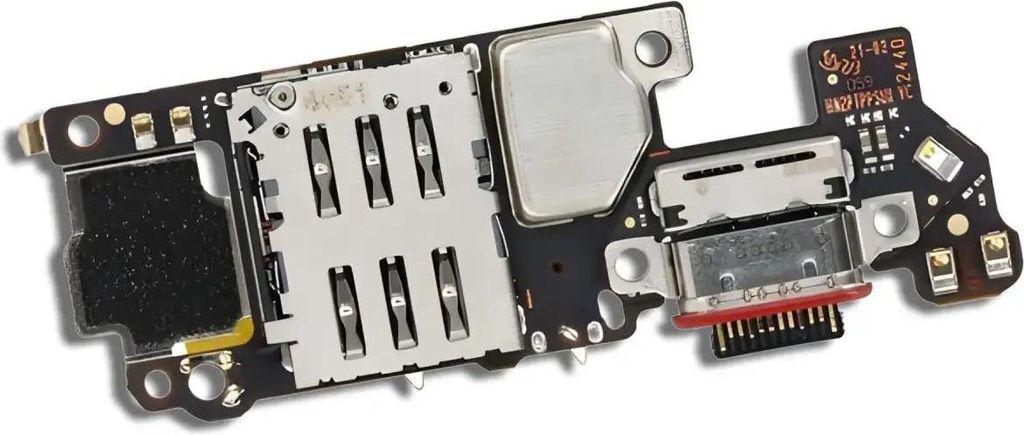 Originalplatine mit USB-C-Ladebuchse und SIM-Kartenleser für Honor Magic7 Pro (PTP-N49, PTP-AN10)