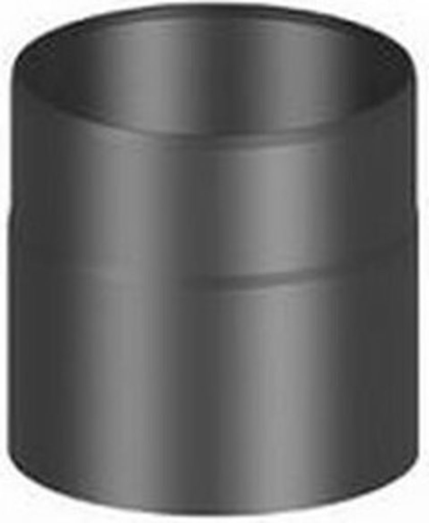 H&M Rauchrohr Ø 120mm Länge 150mm Ofenrohr Kaminrohr gussgrau Senotherm lackiert