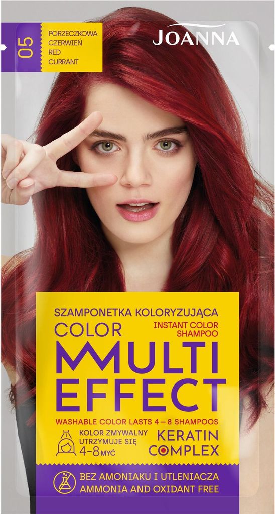 Joanna Multi Effect Color Keratin Complex Shampoo - 05 Produktbild 