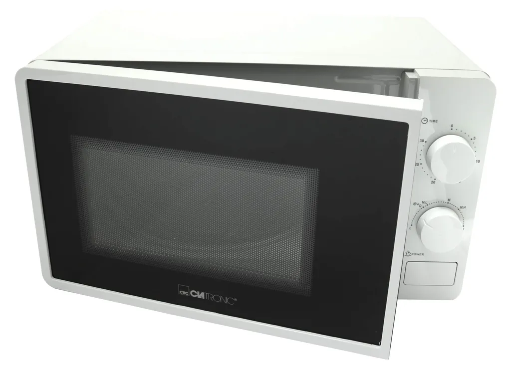 Four à Micro-ondes Clatronic 20L Blanc Idéal pour Cuisine et Studio - 2
