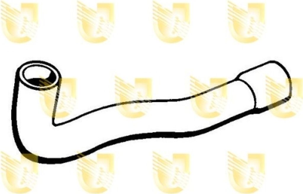 Kühlerschlauch Unigom P6005 für Peugeot Oben