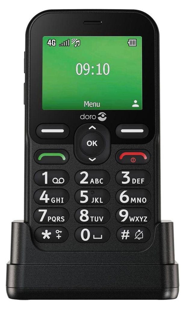 Doro Leva E10, téléphone portable à grosses touches, 4G, Image du produit 