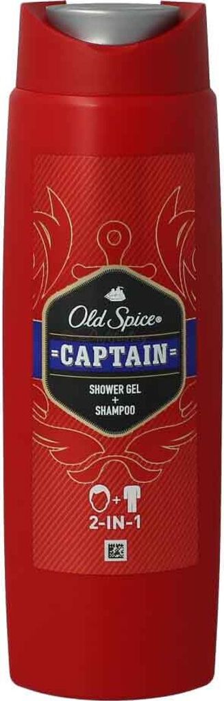 Old Spice Captain Gel doccia + Shampoo 250 ml Immagine del prodotto 
