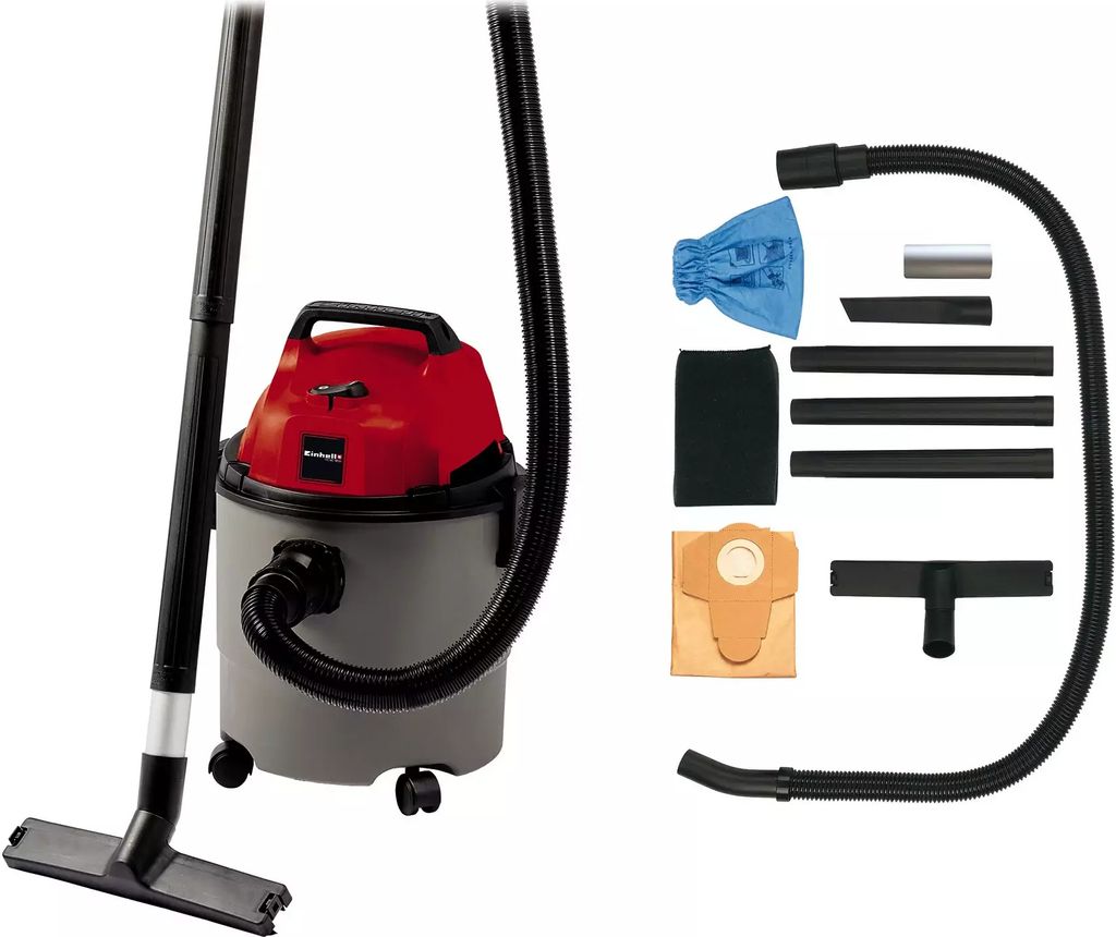 Einhell TH-VC 1815, 1250 W, Bęben próżniowy, Suchy i Mokry, Zdjęcie produktu 
