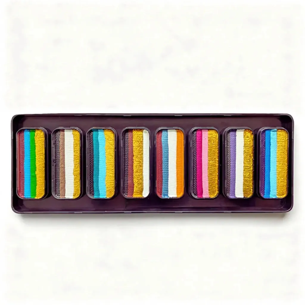 Palette maquillage pour Nouvel An et anniversaire à look festif
