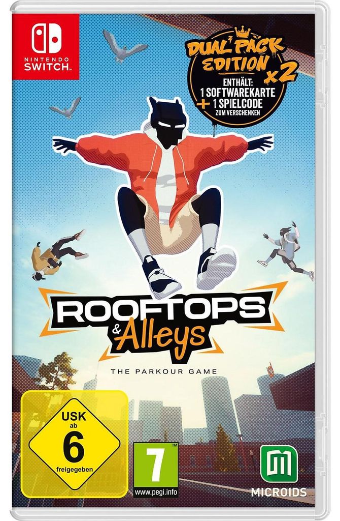 Rooftops & Alleys - The Parcour Game (Dual Pack Edition) Produktbild 