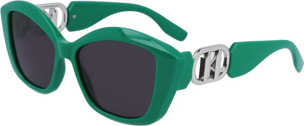 Karl Lagerfeld KL6102S 300 Sunglasses: Il Must-Have Verde Cat-Eye 2025