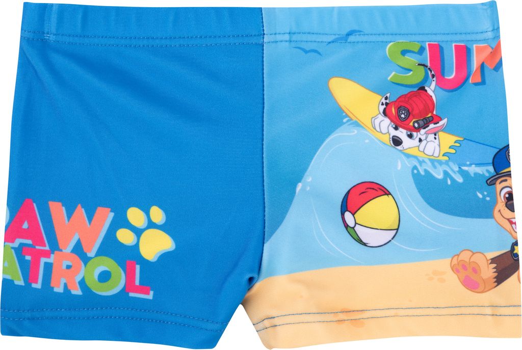 Paw Patrol Badehose für Jungen - Kinder Schwimmhose Badekleidung Hose Blau 98-104