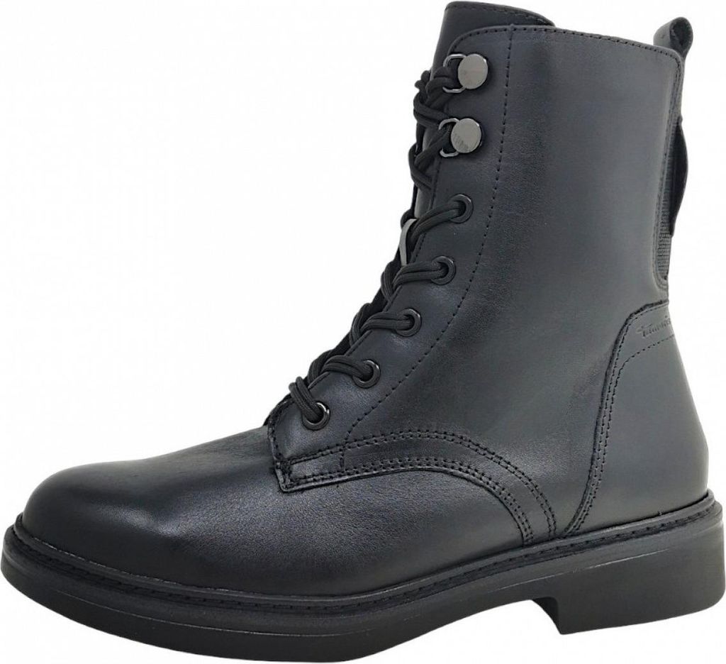 Tamaris Comfort Schnürstiefel Schwarz in Gr. 38