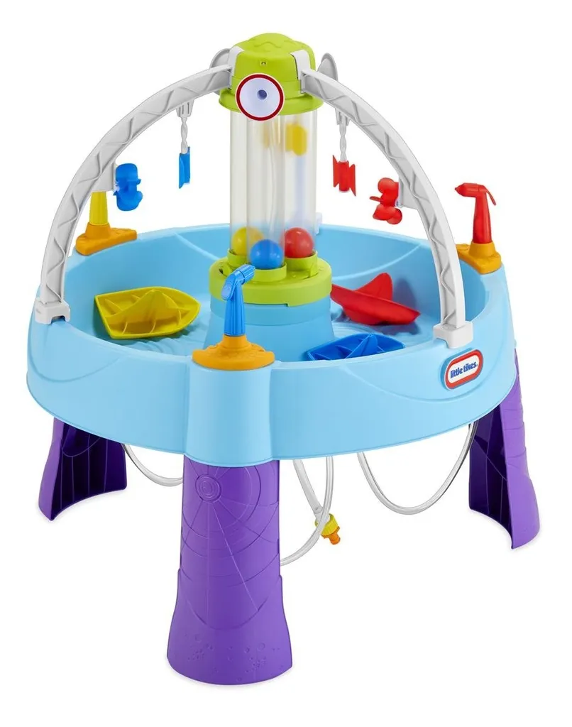 Table de jeu aquatique Enfant - Bataille d'eau dans le jardin - 50x70cm