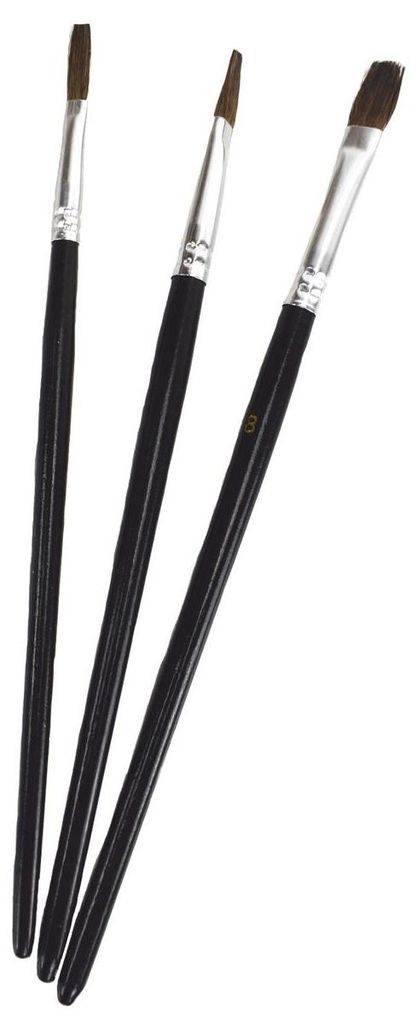 Pinsel Set Ausbesserungspinsel Set 3tlg. Größe 4, 6, 8 Produktbild 