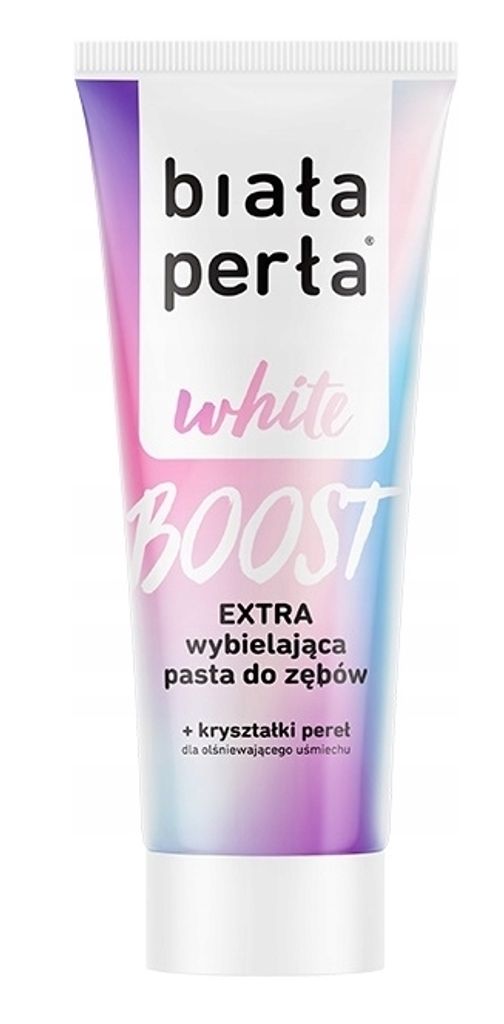 Biała Perła White Boost, Pasta do zębów Extra Wybielająca, 75 ml