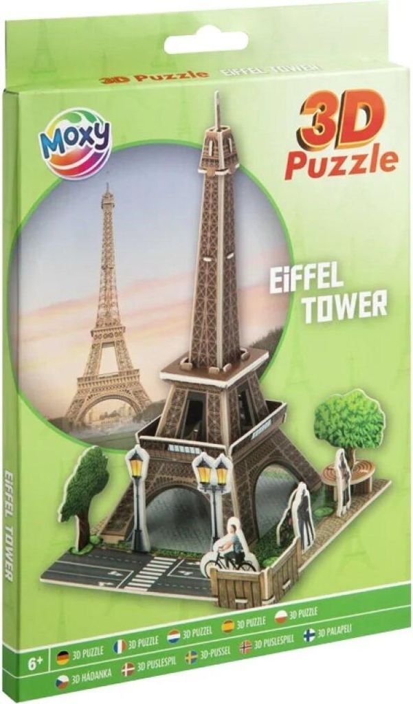 GRAFIX 3D-Puzzle Eiffelturm 28 dlks Produktbild 