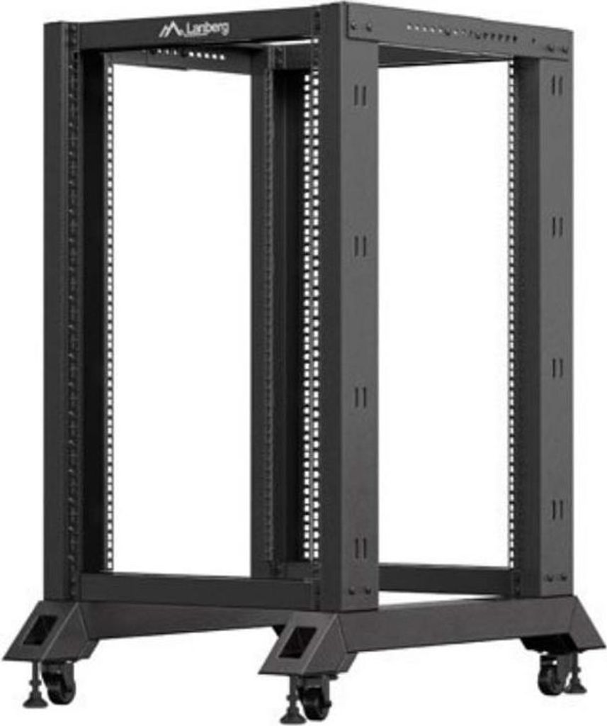 Lanberg OR01-6818-B LANBERG OPEN RACK 19" 18U 600X800 BLACK Imagen del producto 