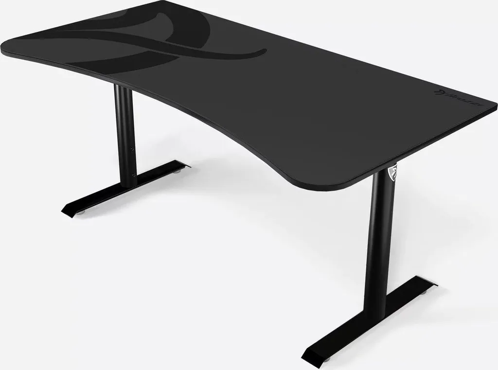 Bureau gamer Arozzi Arena stable sans vibrations avec passe-câbles