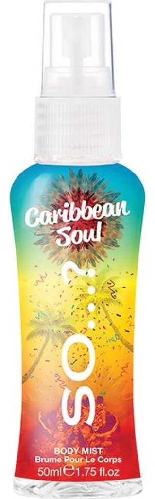 SO...? Escapes! Caribbean Soul Parfümiertes Körperspray 50 Produktbild 