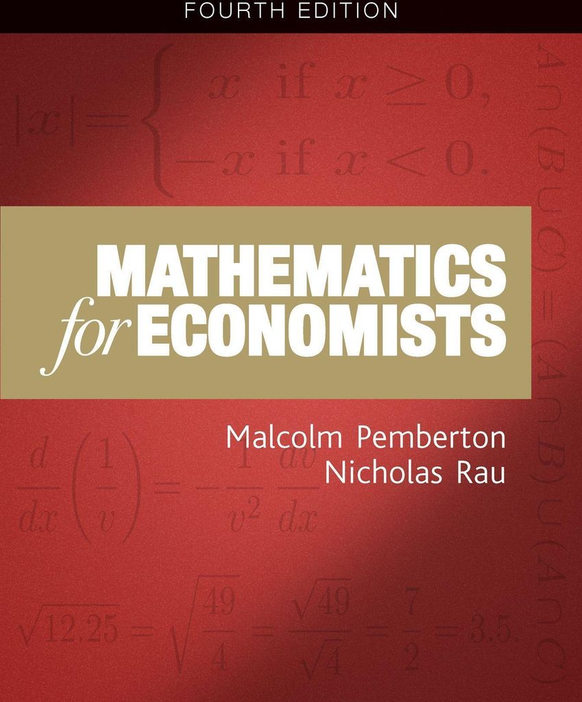 Mathematics for Economists