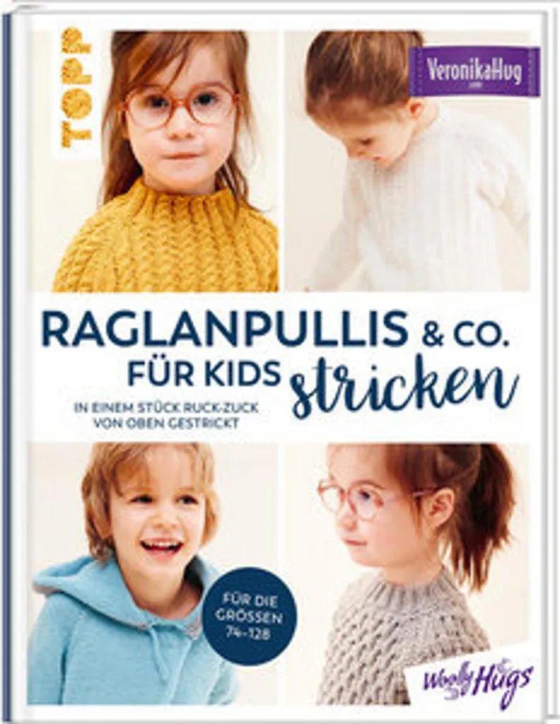 Tricoter sans couture : pulls raglan pour enfants avec Raglanpullis