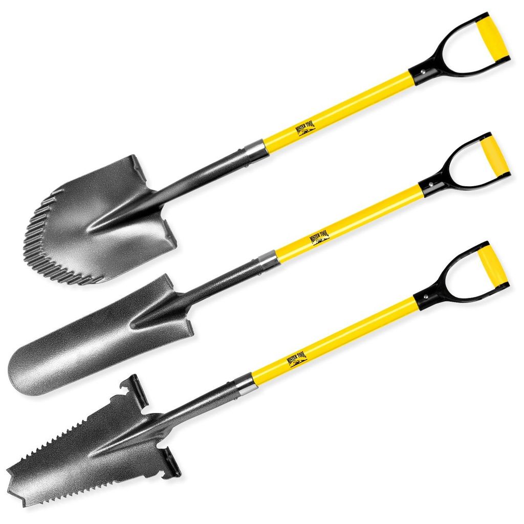 MISTER TOOL 3-TLG. Spezialspaten-Set - Kombi-, Drainage- & Produktbild 
