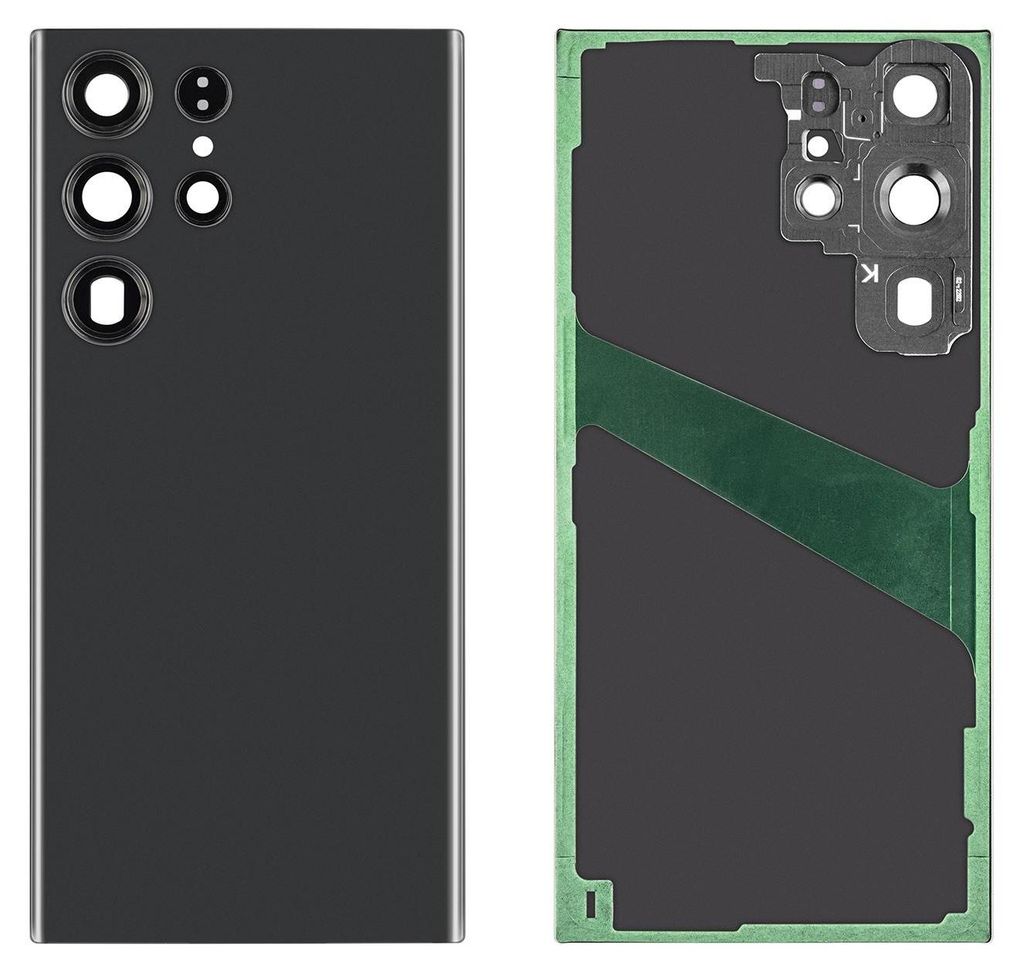 Samsung Galaxy S23 Ultra Backcover Phantom Black Produktbild 